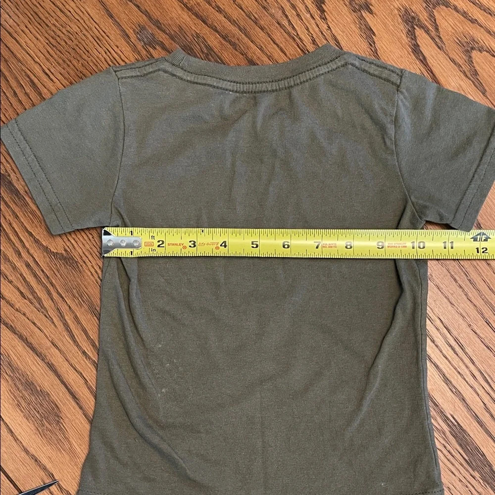 Star Wars Brand Olive Green Kid's Graphic Yoda T-Shirt size 2